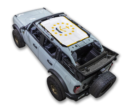 Ford Bronco Sun Shade Stock Printed Shade Top (2021–2026)