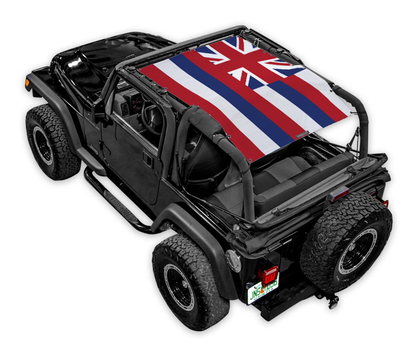 Jeep Wrangler TJ Sun Shade Stock Printed Shade Top (1997–2006)