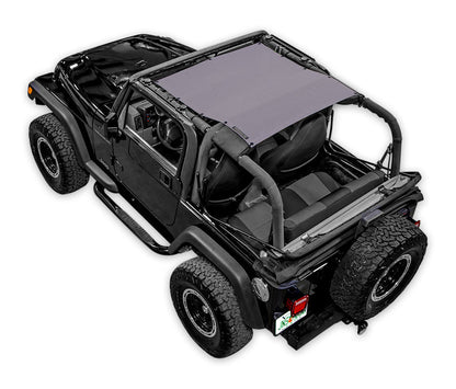 Jeep Wrangler TJ Sun Shade Solid Color Shade Top (1997–2006)