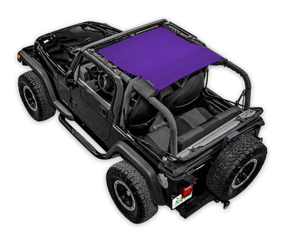 Jeep Wrangler TJ Sun Shade Solid Color Shade Top (1997–2006)