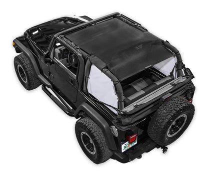 Jeep Wrangler TJ Sun Shade Solid Color Shade Top (1997–2006)