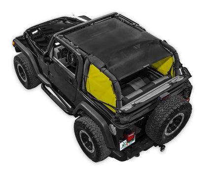 Jeep Wrangler TJ Sun Shade Solid Color Shade Top (1997–2006)