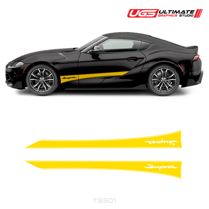 Toyota Supra Side Graphics