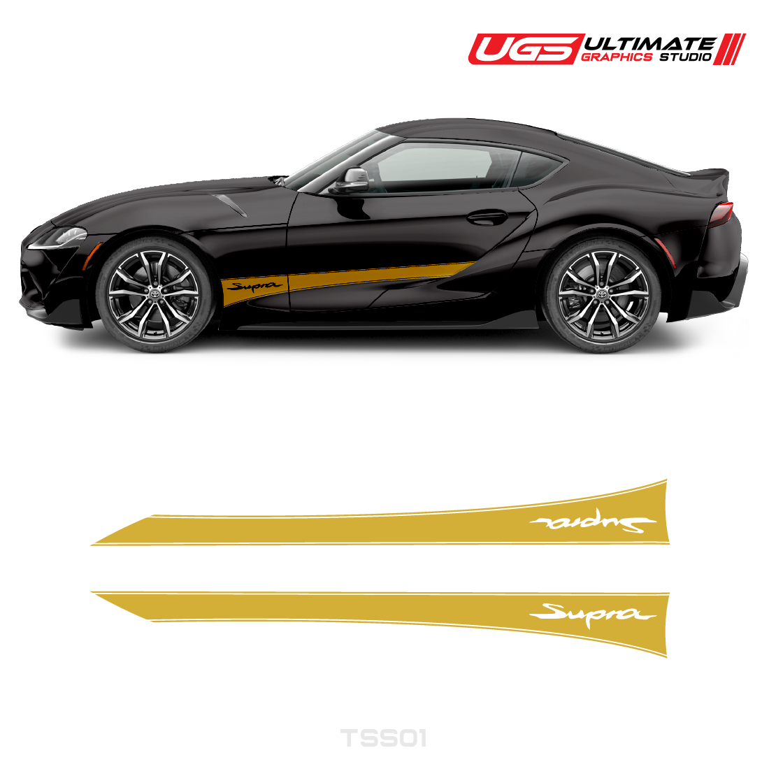 Toyota Supra Side Graphics