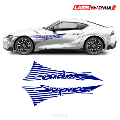 Toyota Supra Side Graphics