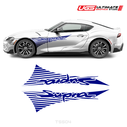 Toyota Supra Side Graphics