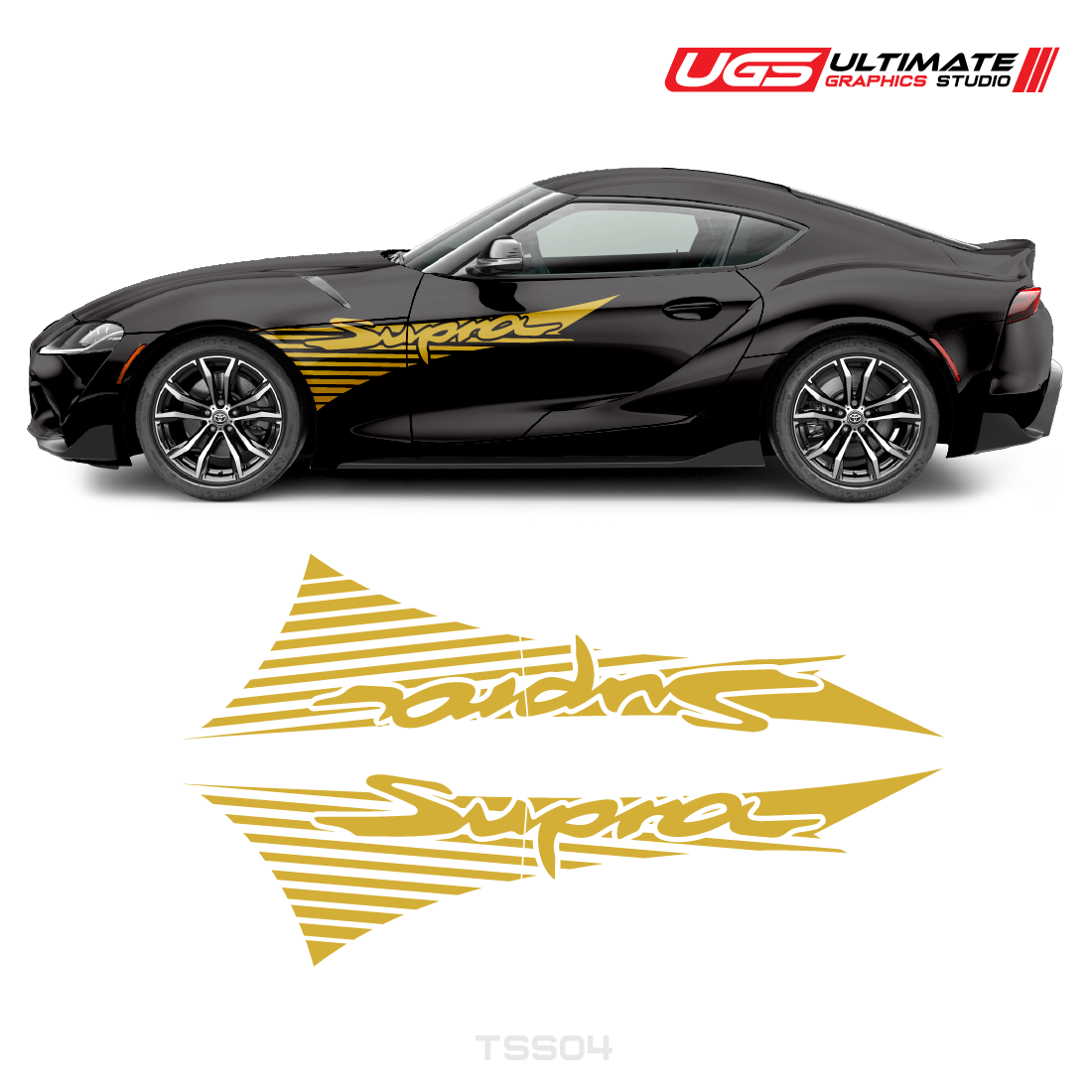 Toyota Supra Side Graphics