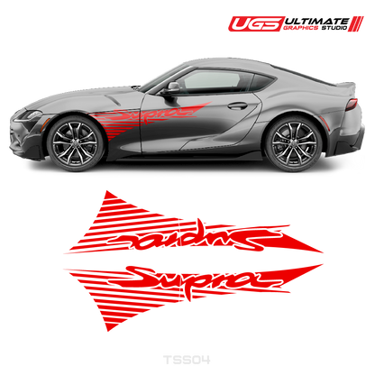 Toyota Supra Side Graphics