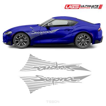 Toyota Supra Side Graphics