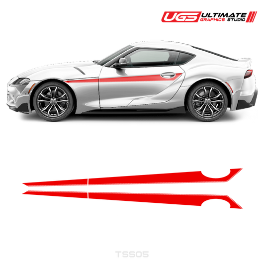 Toyota Supra Side Accent Graphics
