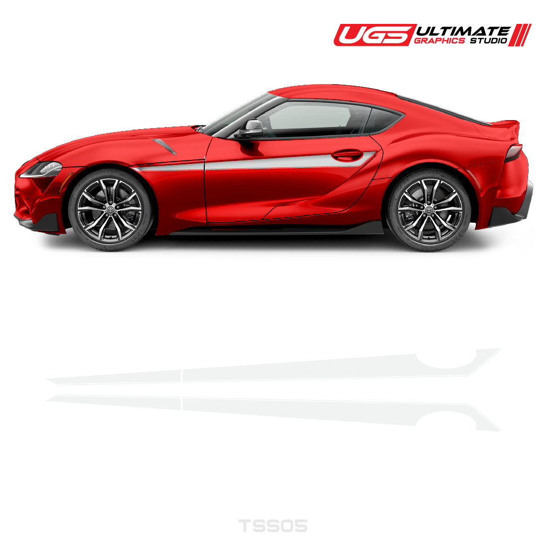 Toyota Supra Side Accent Graphics