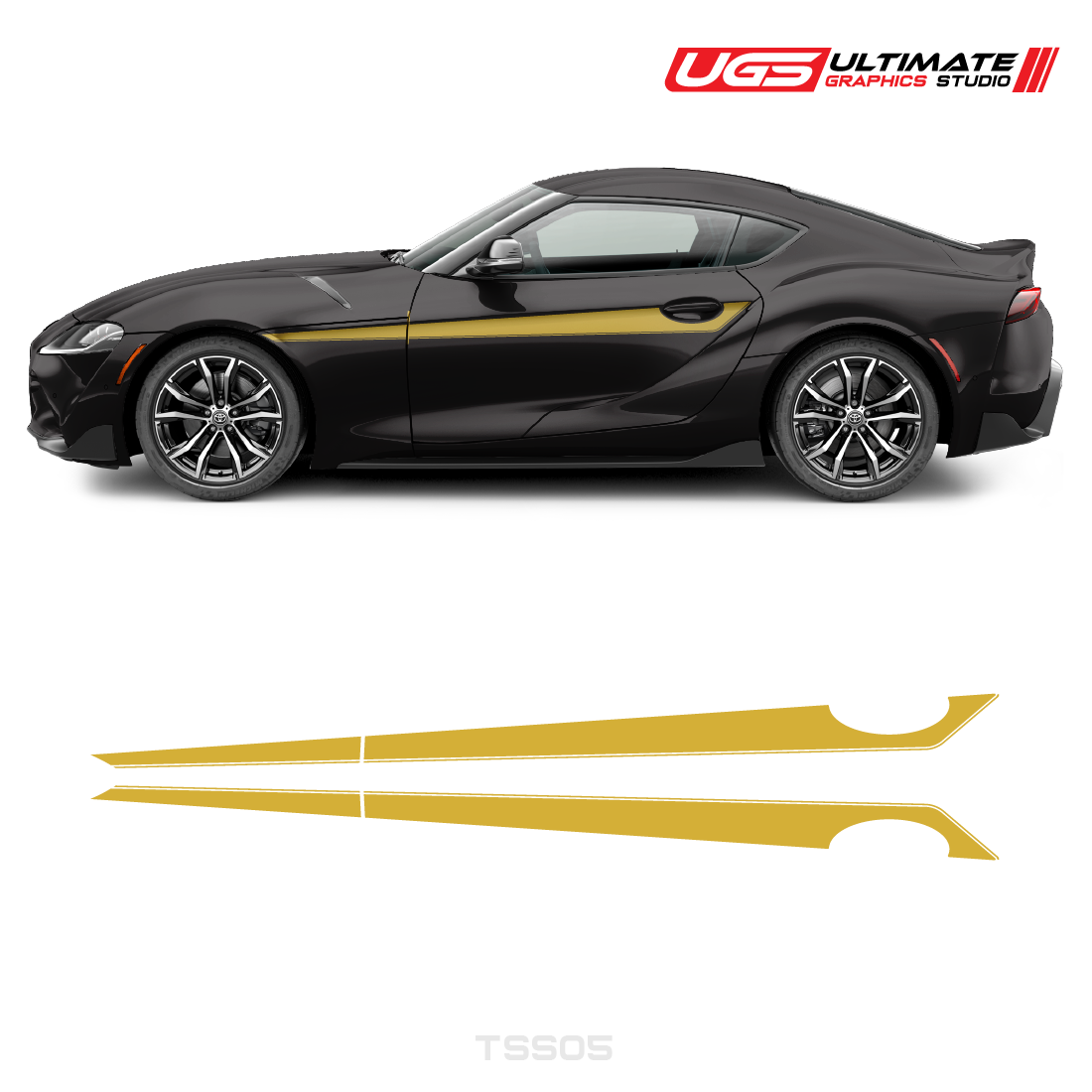 Toyota Supra Side Accent Graphics