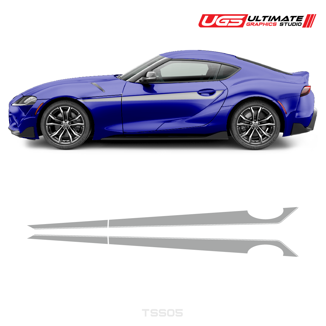 Toyota Supra Side Accent Graphics