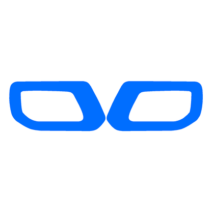 Solid Color Interior Door Handle Overlays (Printed Series) - 2021+ Bronco