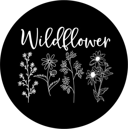 Wildflowers Bronco Spare Tire Cover