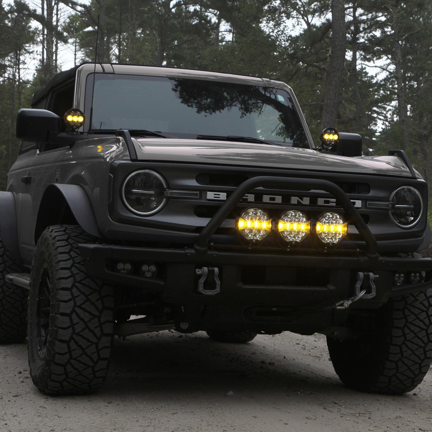 Front Bumper LED Light Kit - Ford Bronco 2021 +