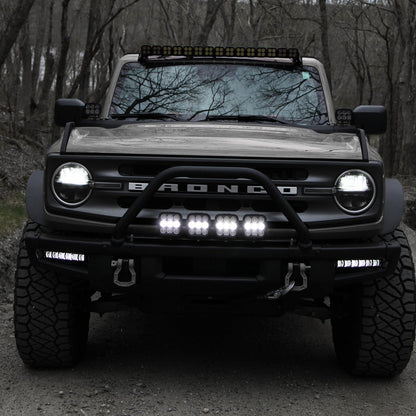Fog Pocket LED Light Kit - Steel Bumper - Ford Bronco 2021 +