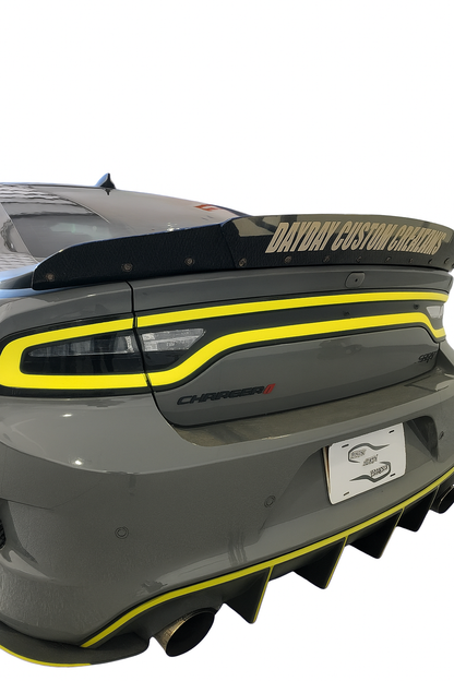 15-23 Dodge Charger Colored Taillight Tint Overlay