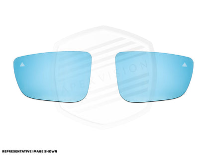 ApexVision Blue Tinted Side View Mirror Glass Set - Mercedes-Benz W463A G-Wagon