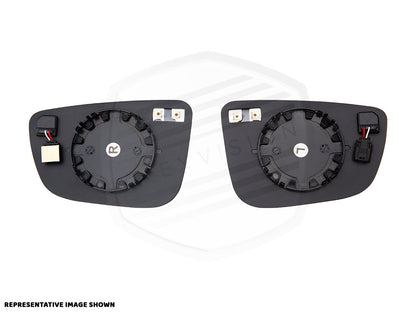 ApexVision Blue Tinted Side View Mirror Glass Set - Mercedes-Benz W463A G-Wagon