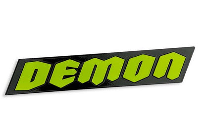 ABD Acrylic Demon Dual Color Font Badge - Speedlogix