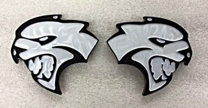 ABD Hellcat Head Fender Badge 2015 - 2023 Challenger/Charger - Speedlogix