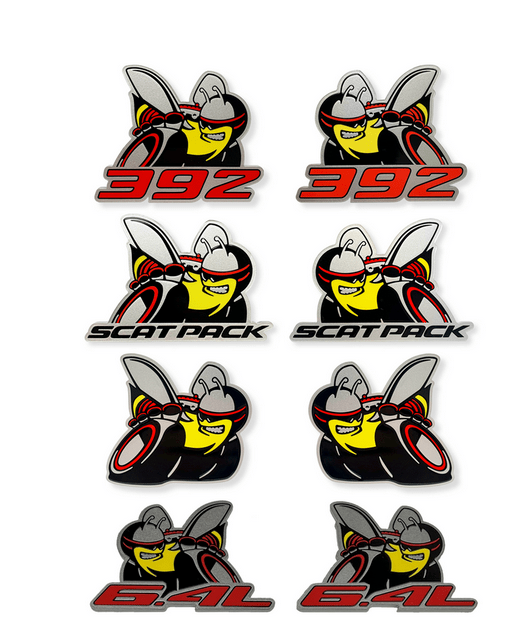 ABD Scat Pack Acrylic OEM Style Badge - Speedlogix