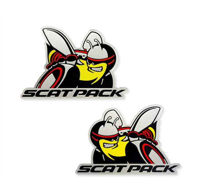 ABD Scat Pack Acrylic OEM Style Badge - Speedlogix