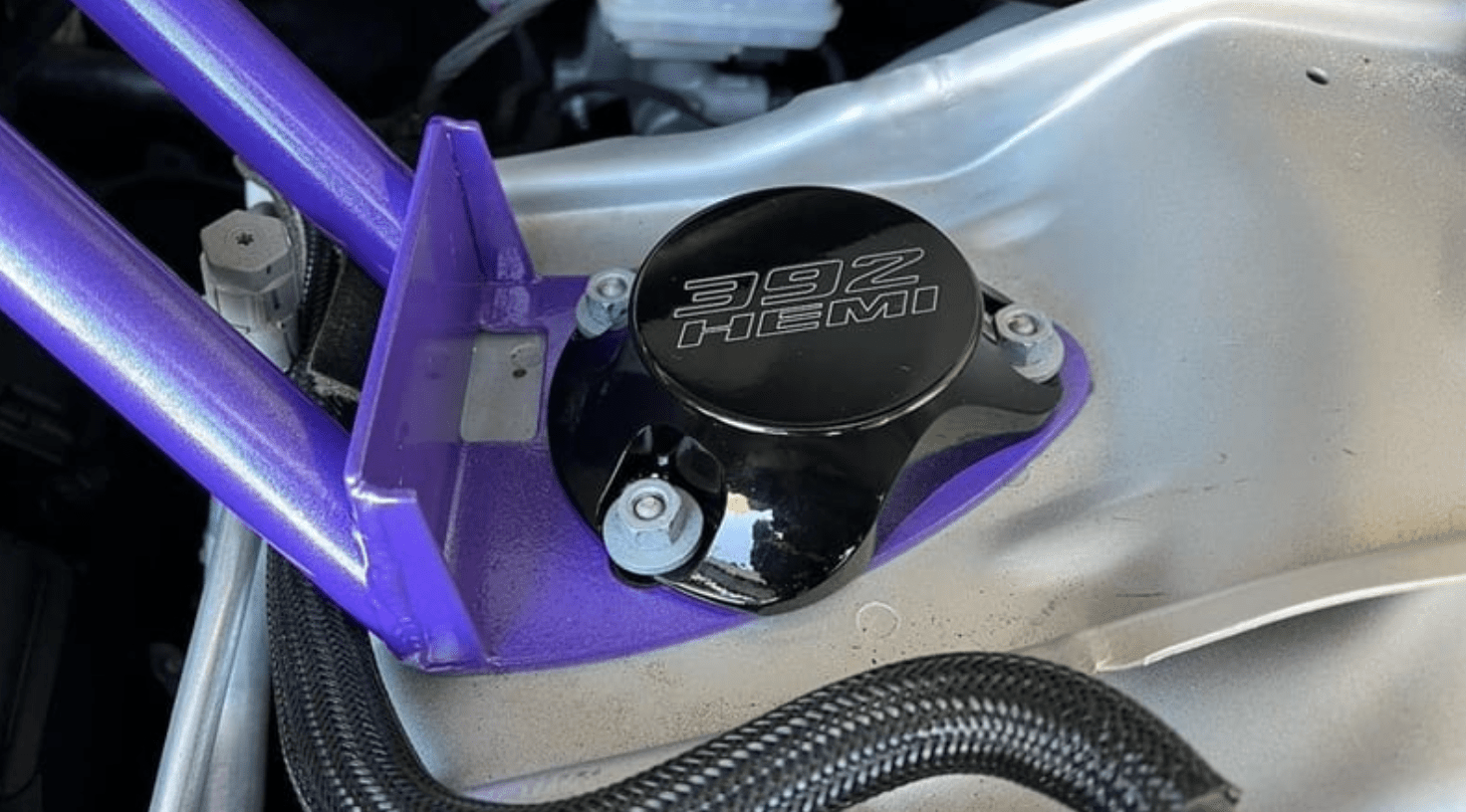 ABD Strut Tower Covers 2005 - 2023 Challenger/Charger - Speedlogix