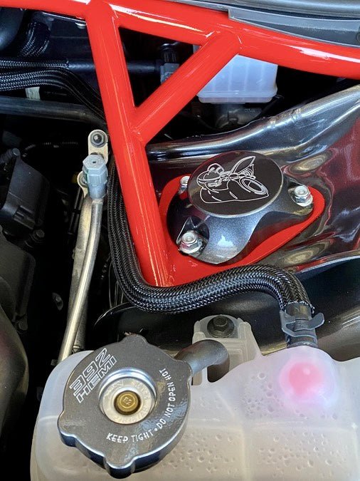 ABD Strut Tower Covers 2005 - 2023 Challenger/Charger - Speedlogix