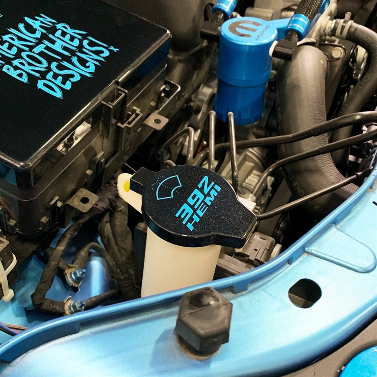 ABD Wiper Fluid Cap 2011 - 2023 Challenger/Charger - Speedlogix