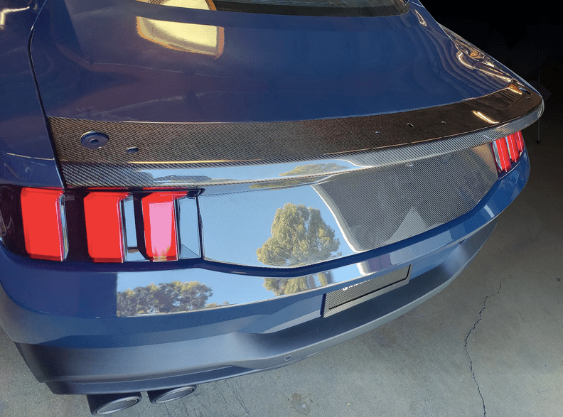 AC Carbon Fiber Decklid Spoiler 2024 Mustang - Speedlogix