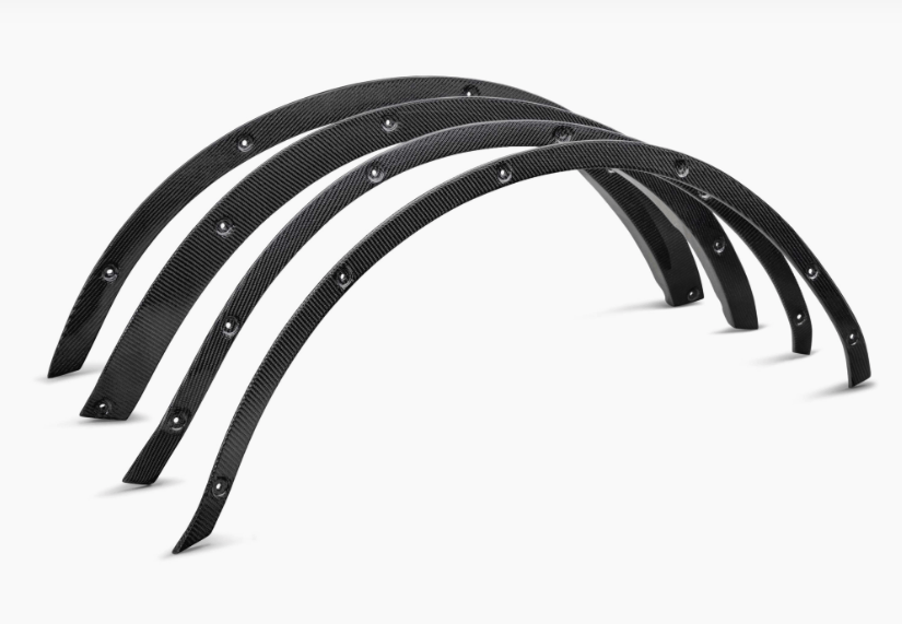 AC Carbon Fiber Fender Flare Delete 2021 - 2024 Bronco 4 - Door - Speedlogix