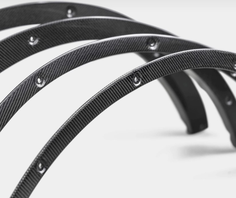 AC Carbon Fiber Fender Flare Delete 2021 - 2024 Bronco 4 - Door - Speedlogix