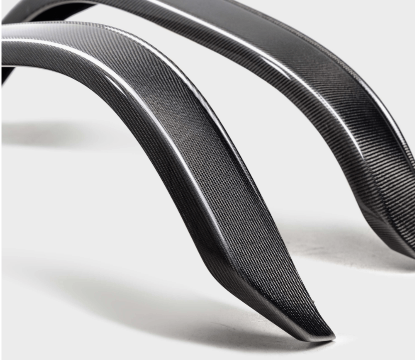 AC Carbon Fiber Front Fender Flares 2022 - 2024 Bronco 4 - Door - Speedlogix