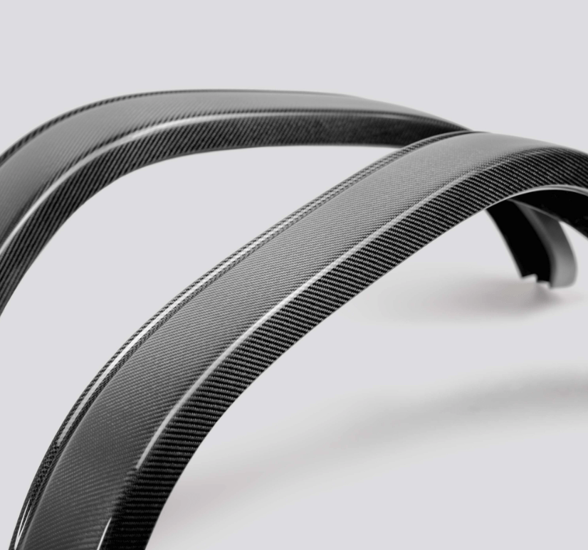 AC Carbon Fiber Front Fender Flares 2022 - 2024 Bronco 4 - Door - Speedlogix