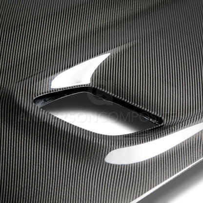 AC Carbon Fiber Hellcat Hood 2008 - 2023 Challenger - Speedlogix