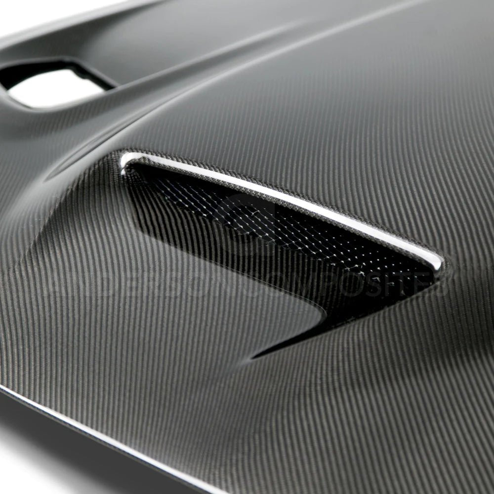 AC Carbon Fiber Hellcat Hood 2008 - 2023 Challenger - Speedlogix