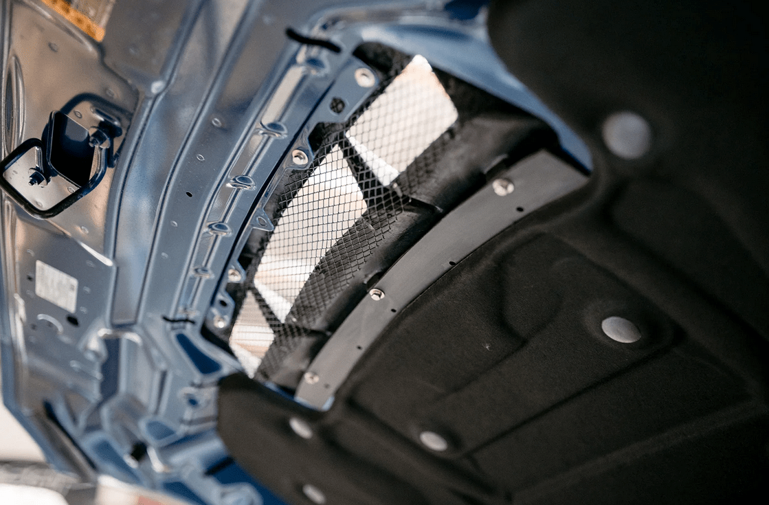 AC Carbon Fiber Hood Vent 2024 Mustang - Speedlogix