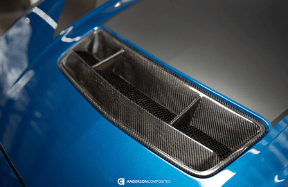 AC Carbon Fiber Hood Vent 2024 Mustang - Speedlogix