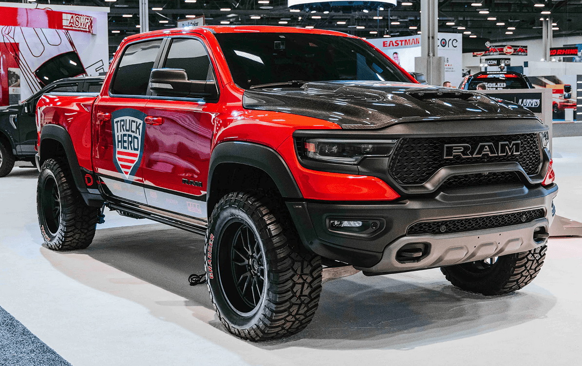 AC Carbon Fiber OE Style Hood 2021 - 2023 TRX - Speedlogix