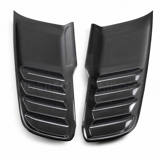AC Carbon Fiber OE Style Hood Vents (Pair) 2021 - 2023 TRX - Speedlogix