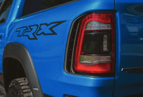 AC Carbon Fiber OE Style Tail Light Surround (Pair) 2021 - 2023 TRX - Speedlogix