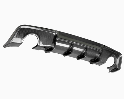 AC Carbon Fiber Rear Diffuser 2020 - 2022 Charger Widebody - Speedlogix