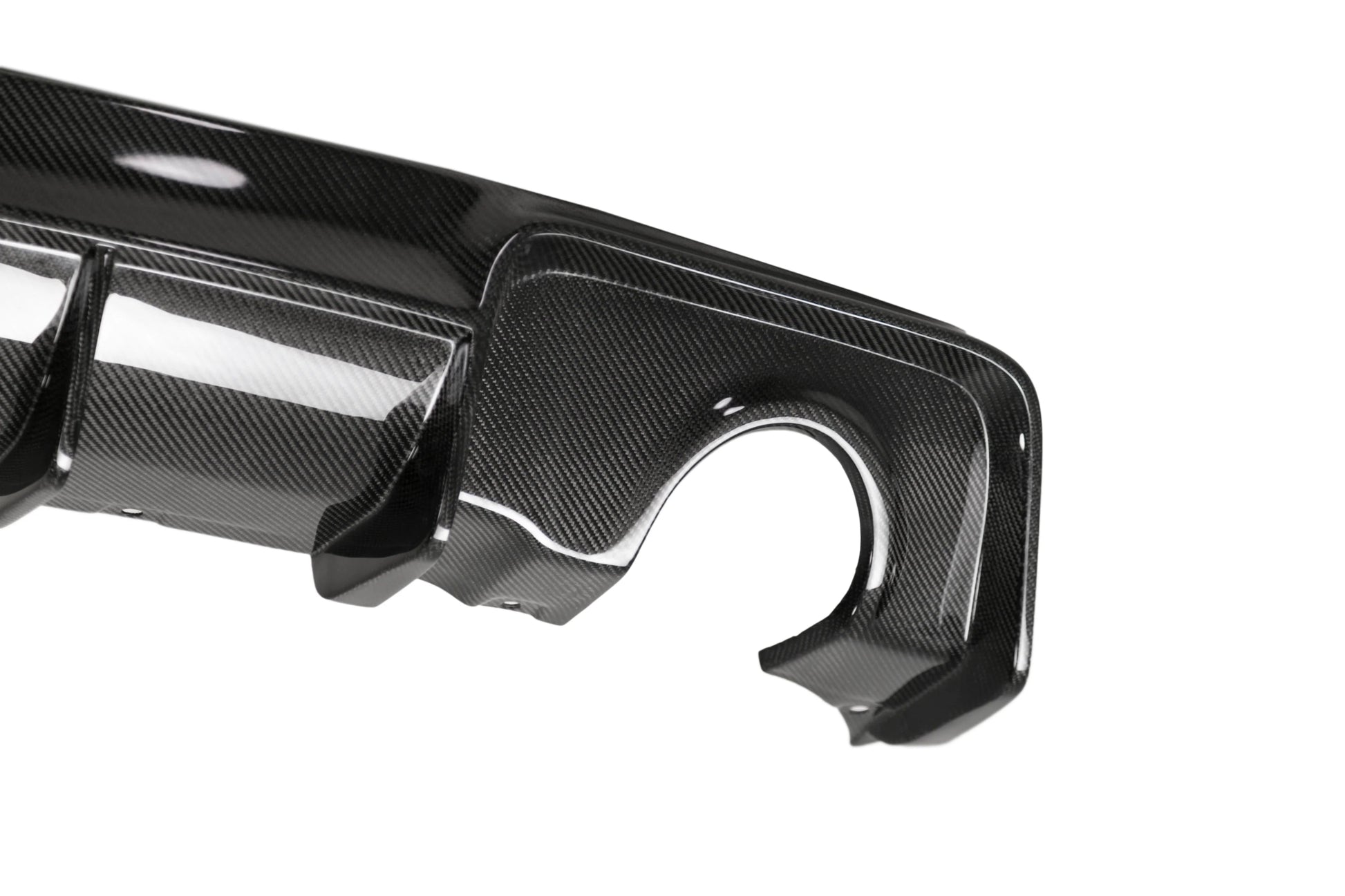 AC Carbon Fiber Rear Diffuser 2020 - 2023 Charger Widebody - Speedlogix