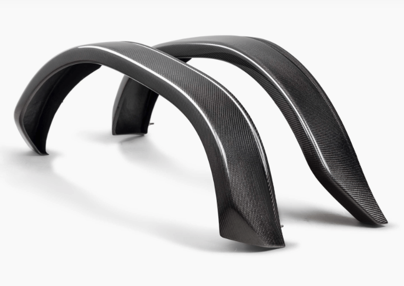 AC Carbon Fiber Rear Fender Flares 2021 - 2024 Bronco - Speedlogix