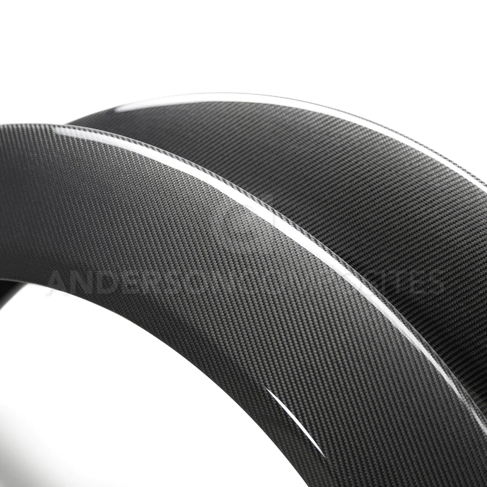 AC Carbon Fiber Rear Fender Flares (Pair) 2018 - 2023 Challenger Widebody - Speedlogix