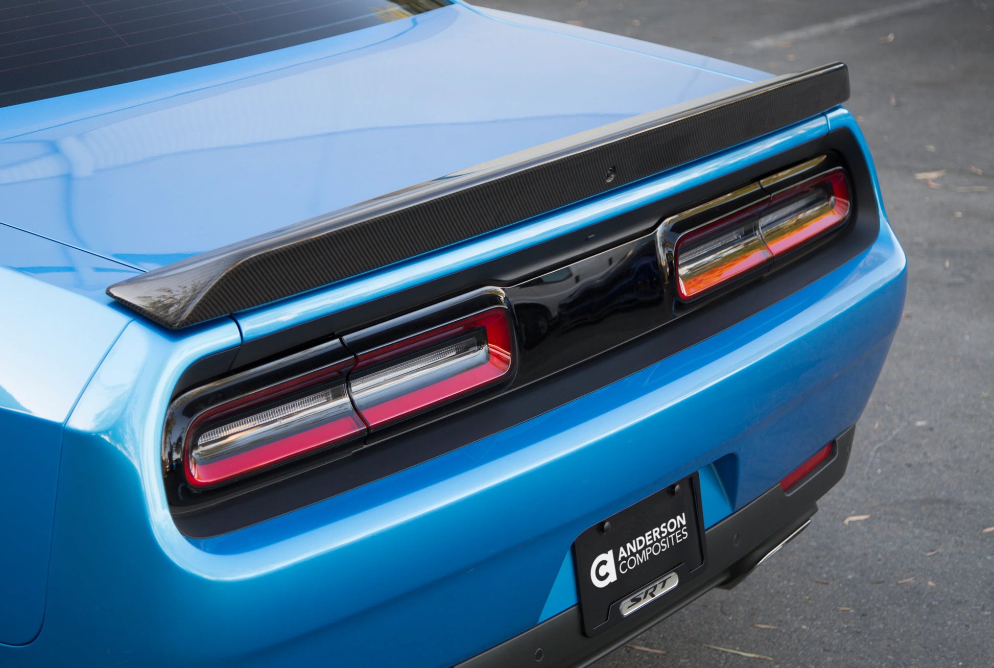 AC Carbon Fiber Rear Spoiler 2008 - 2014 Challenger - Speedlogix
