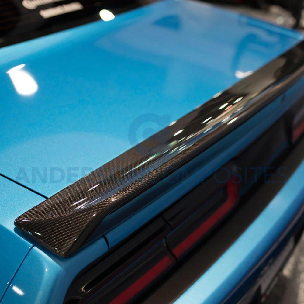 AC Carbon Fiber Rear Spoiler 2015 - 2023 Challenger - Speedlogix