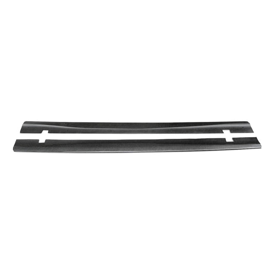 AC Carbon Fiber Rocker Panel Splitters 2020 - 2023 Charger Widebody - Speedlogix